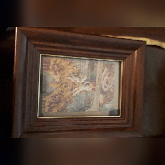 Vintage wooden picture frame - Picture 2 of 4